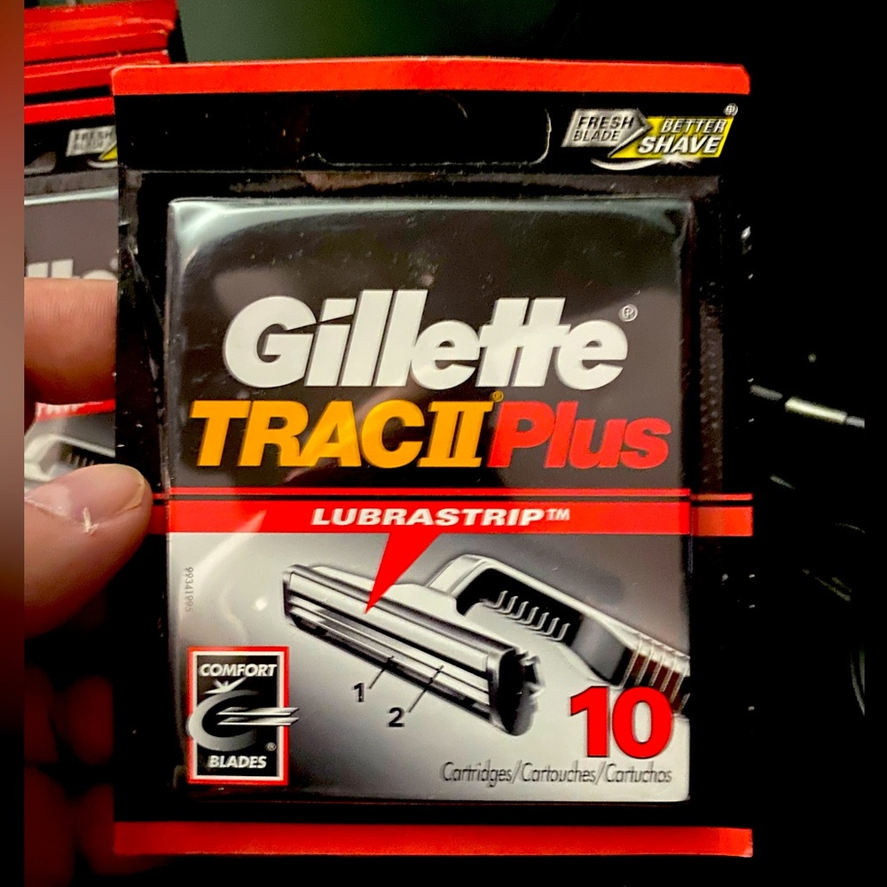 Gillette Trac2 Plus Replacement Razor Blades (10 Pack)
